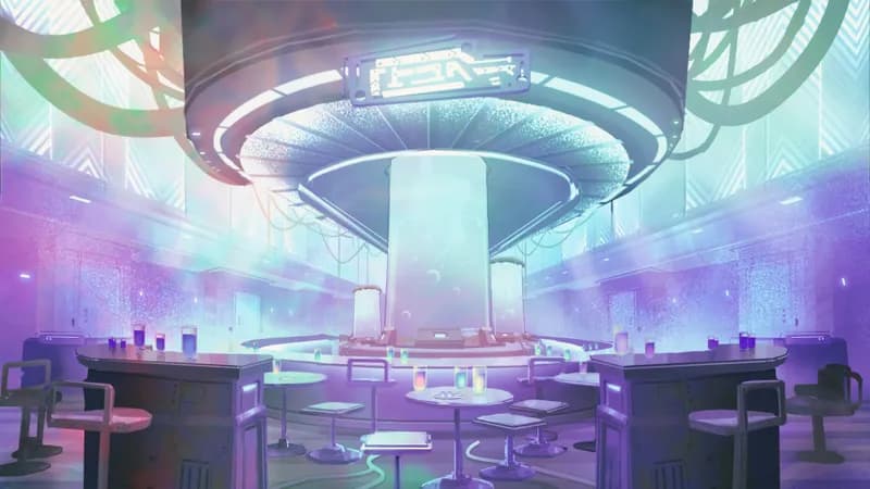 Desert City Tavern map, Vaporwave variant thumbnail