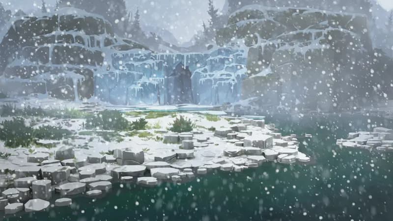 Melting Glacier map, Blizzard variant thumbnail