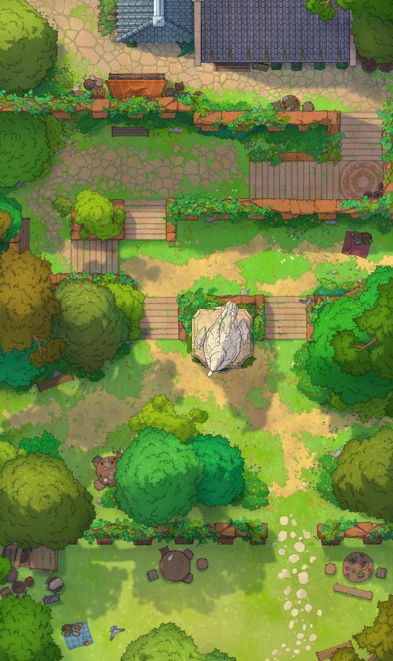 Mossy Steps map, Park variant thumbnail