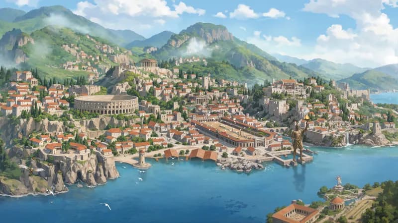 Ancient City map, No Boats variant thumbnail