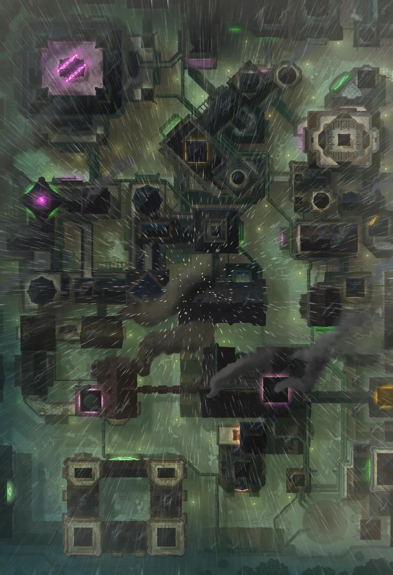 Wresyck Junction map, Rain variant thumbnail