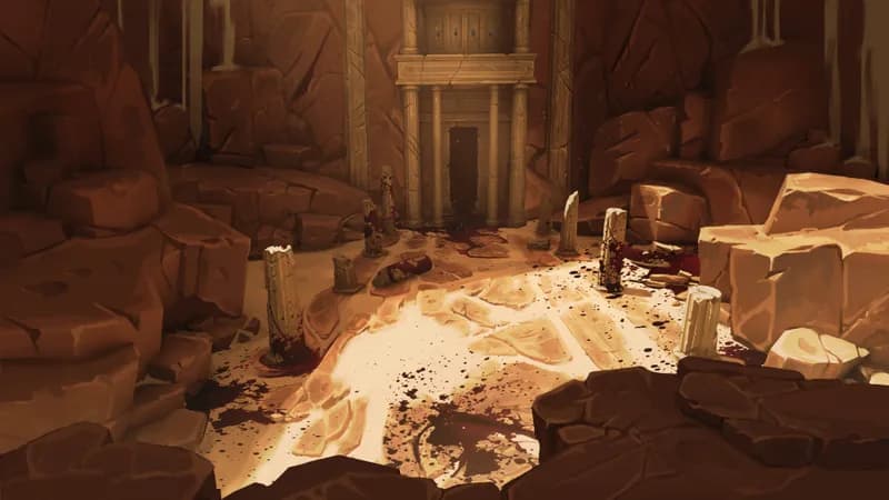 Blue Dragon Lair map, Massacre variant thumbnail