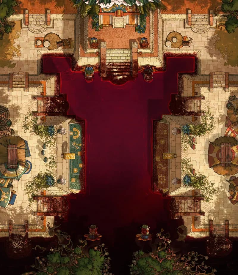 Sacred Ballcourt map, Blood variant thumbnail