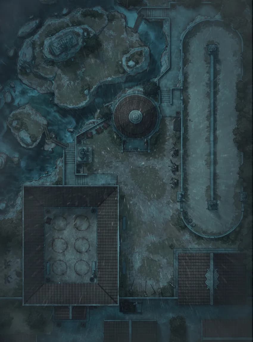 Training Grounds map, Rain variant thumbnail