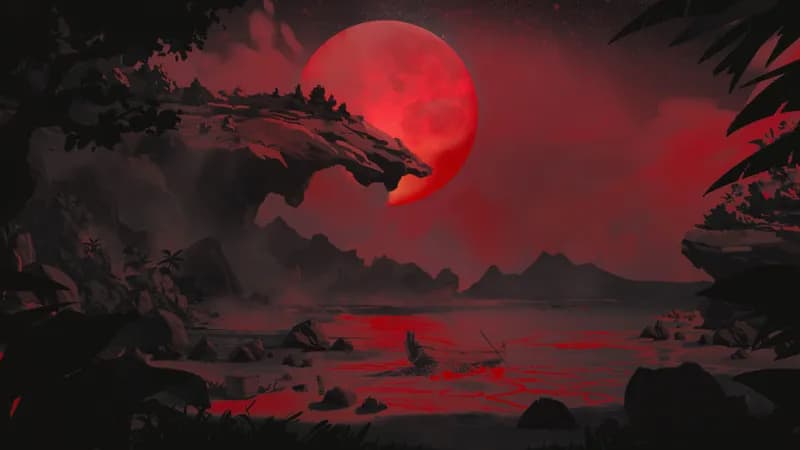 Beachside Cliff map, Bloodmoon variant thumbnail