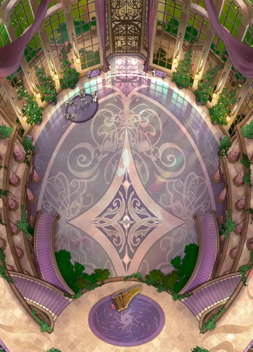 Prismatic Ballroom map, Lobby variant thumbnail