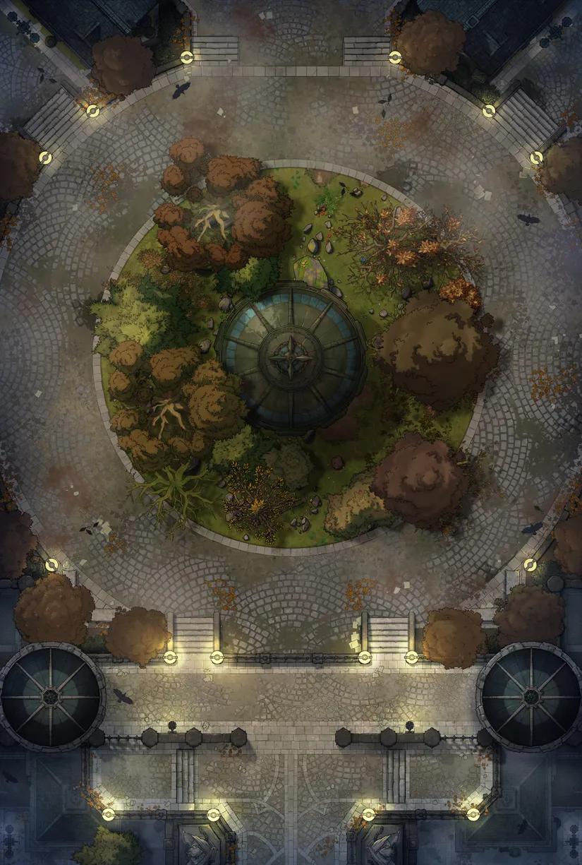 Abbey Prison map, Park variant thumbnail