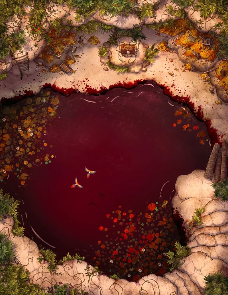 Jungle Treasure Trove map, Blood variant thumbnail