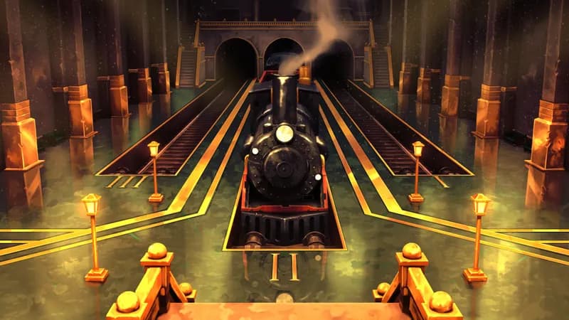 Train Station Platforms map, Sunset variant thumbnail