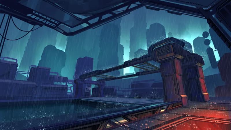 Cyberpunk Bridge map, Ominous variant thumbnail