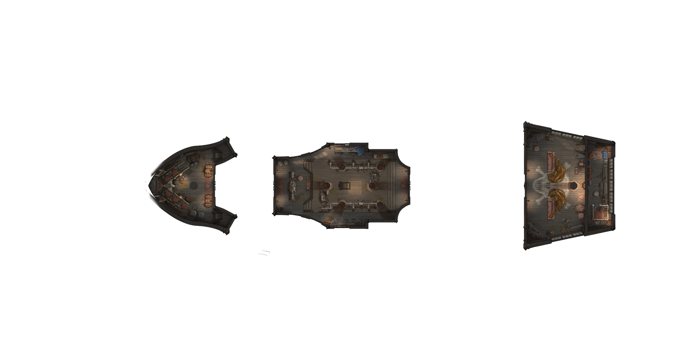Dragon Ship Interior map, Top Deck Pirate variant thumbnail