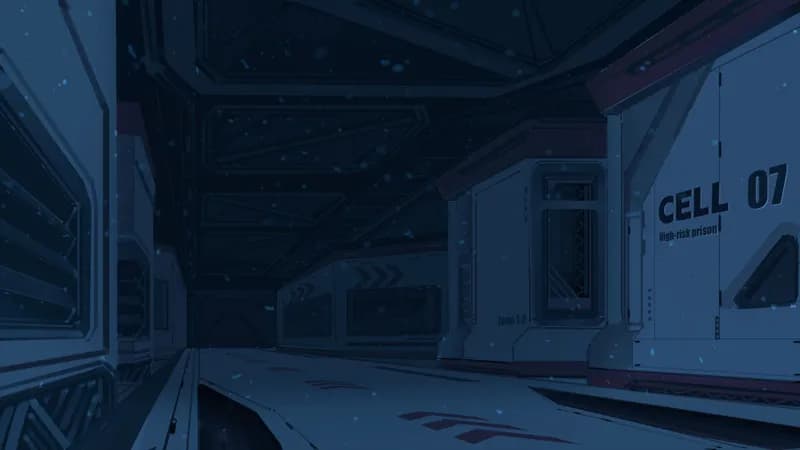 Odobenus Prison Ship Corridor map, No Power variant thumbnail