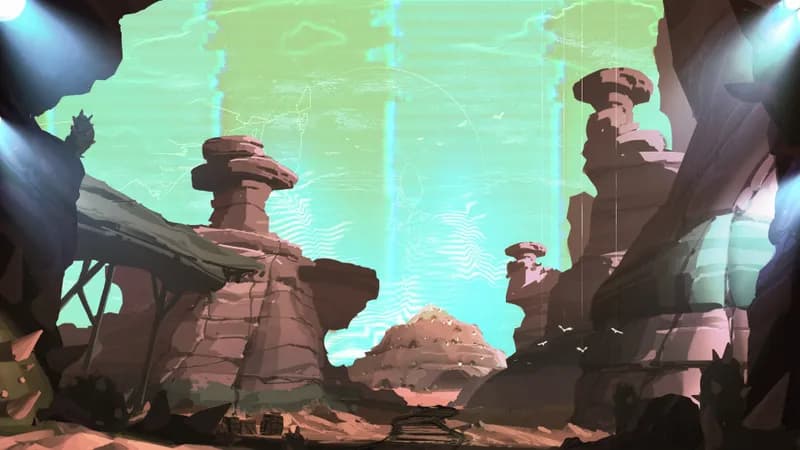 Alien Canyon Burrows map, Film Set variant thumbnail