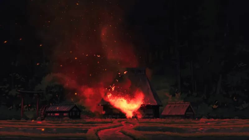 Oni Hideout map, Fire variant thumbnail