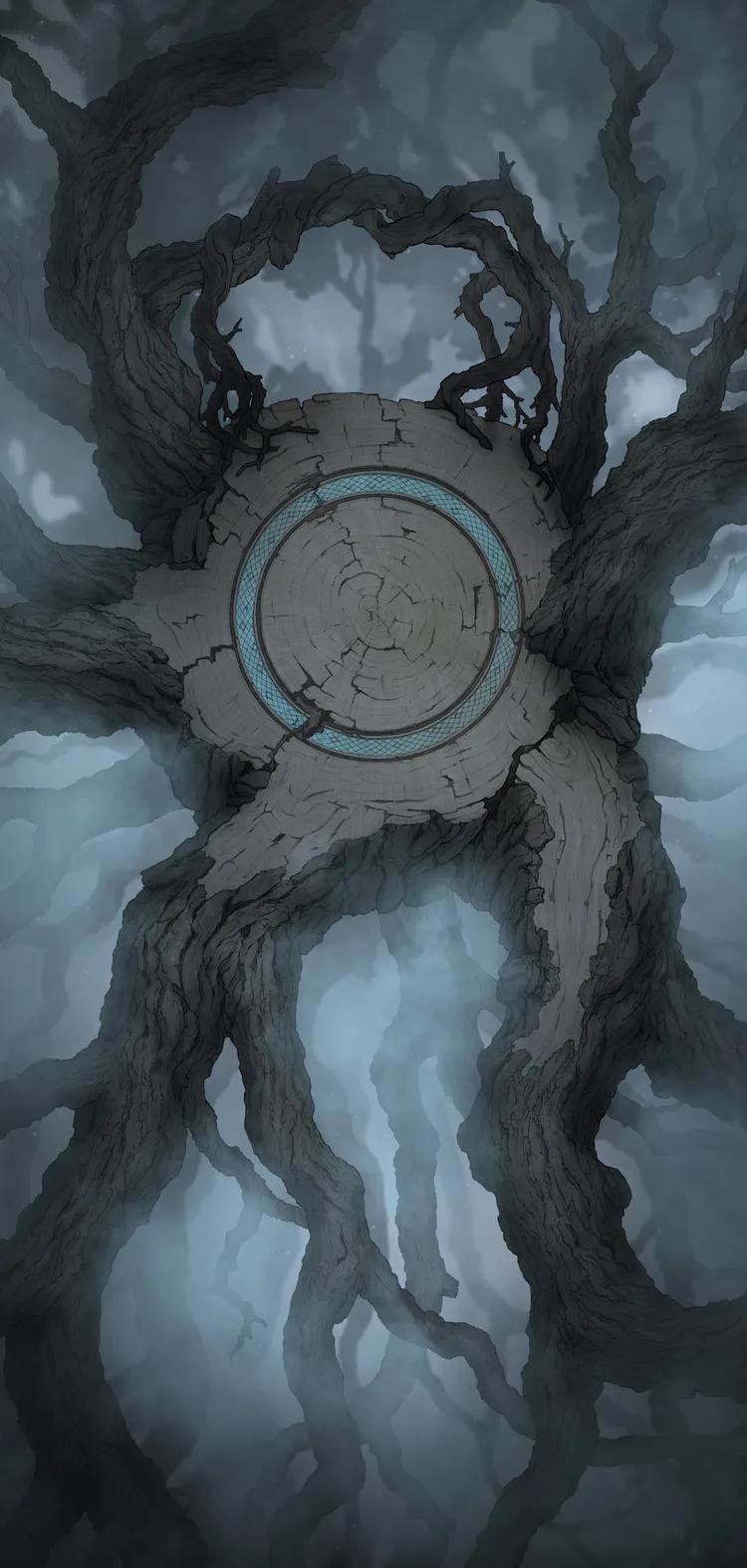 Yggdrasil Treetop map, Shadowrealm variant thumbnail