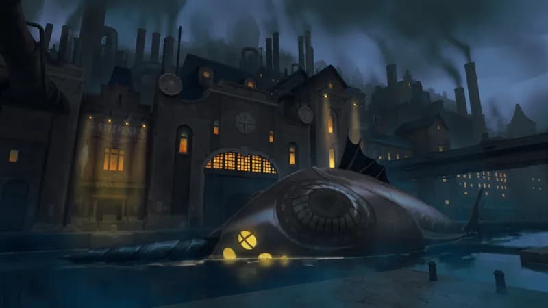 Iron Wharf map, Original Night variant thumbnail