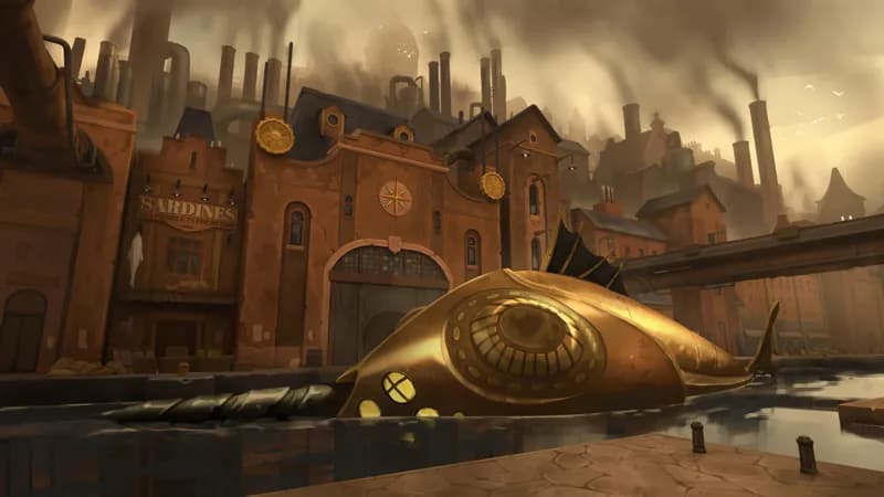 Iron Wharf map, Original Day variant thumbnail