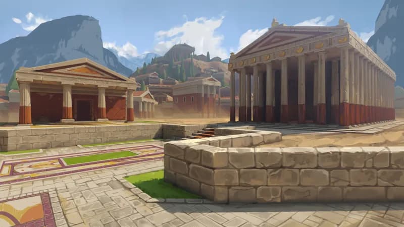 Ancient City Plaza map, Empty variant thumbnail