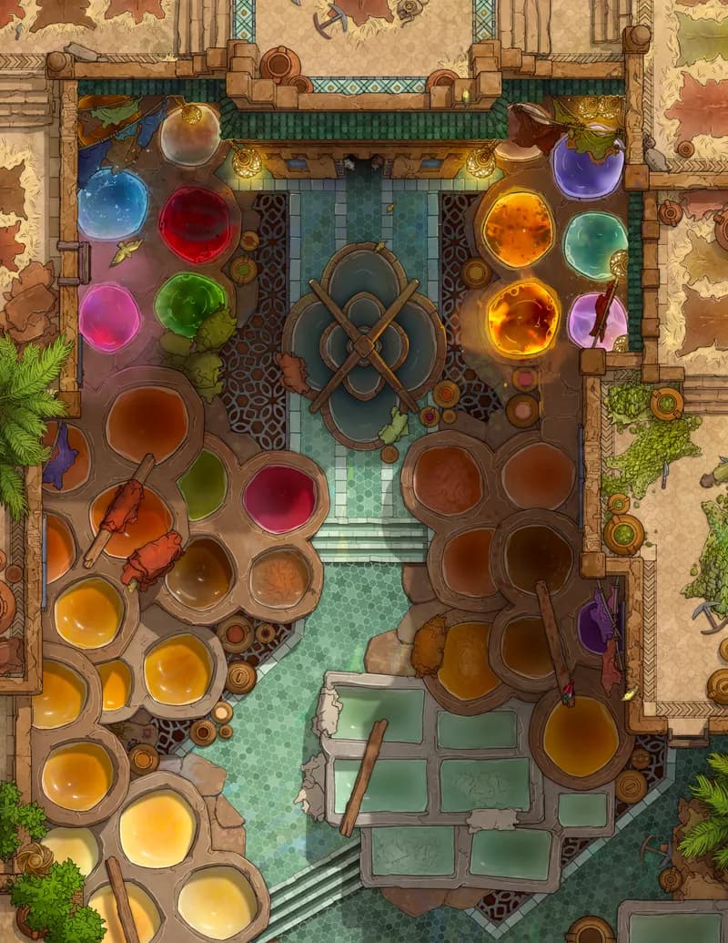 Magical Tannery map, Duck Vs Crab variant thumbnail