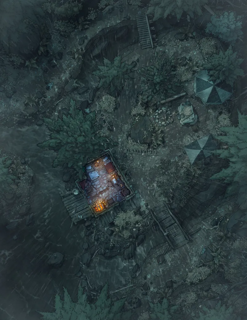 Knight's Refuge map, Rain variant thumbnail