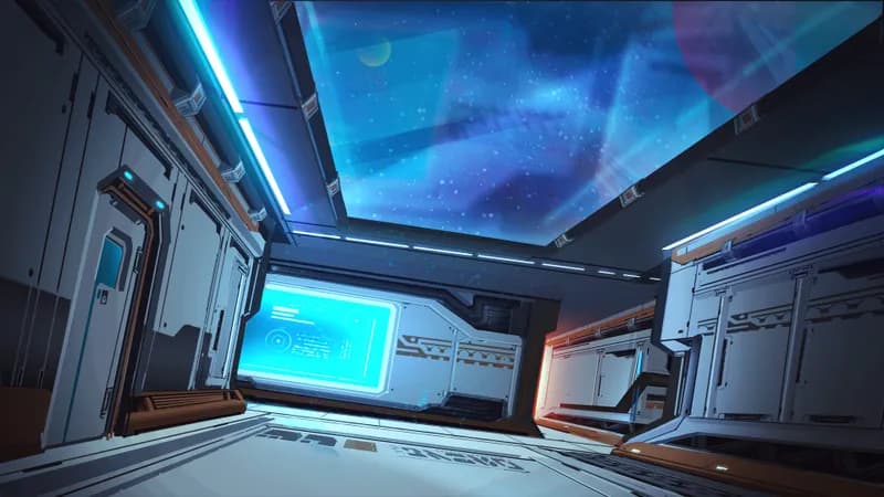 The Claymore Corridor map, Skylight variant thumbnail