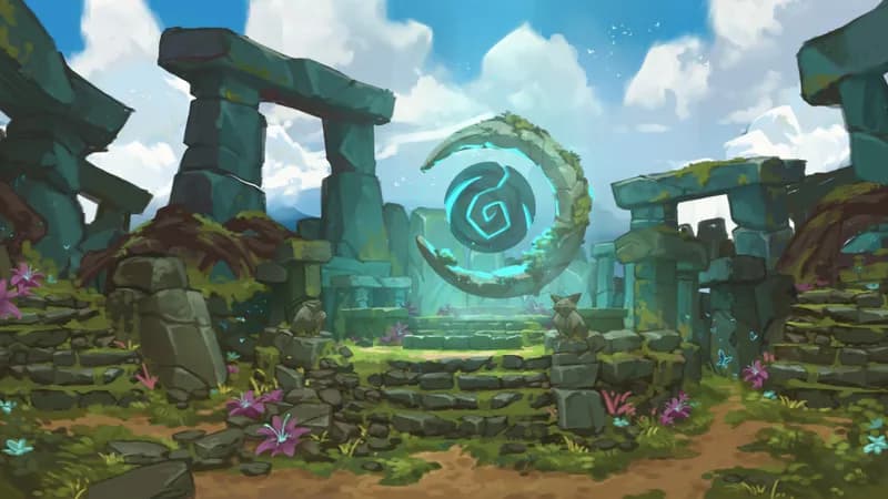 Mysterious Druid Grove map, Cloudy Day variant thumbnail