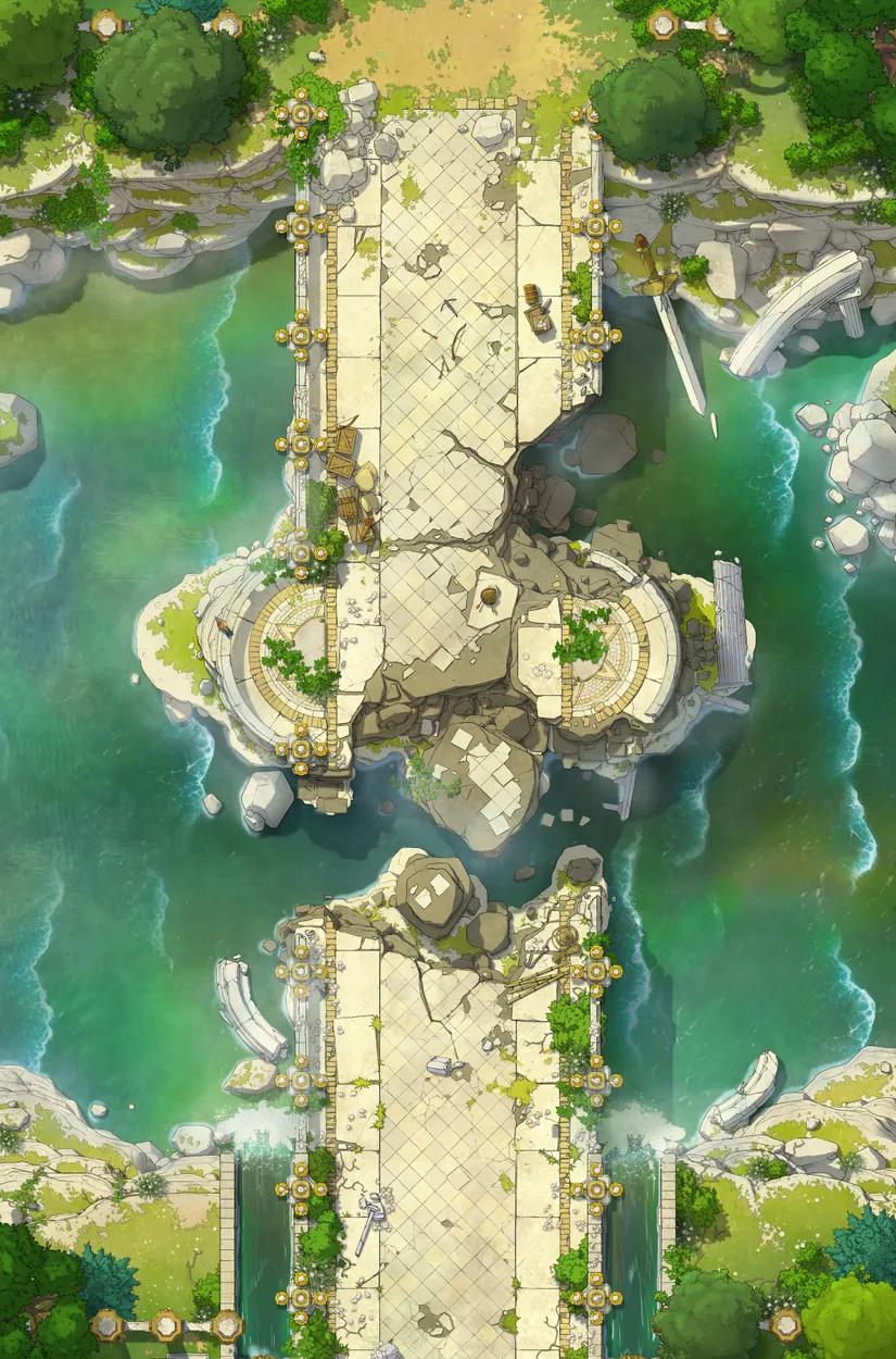 Empyreal Bridge map, No Angels variant thumbnail