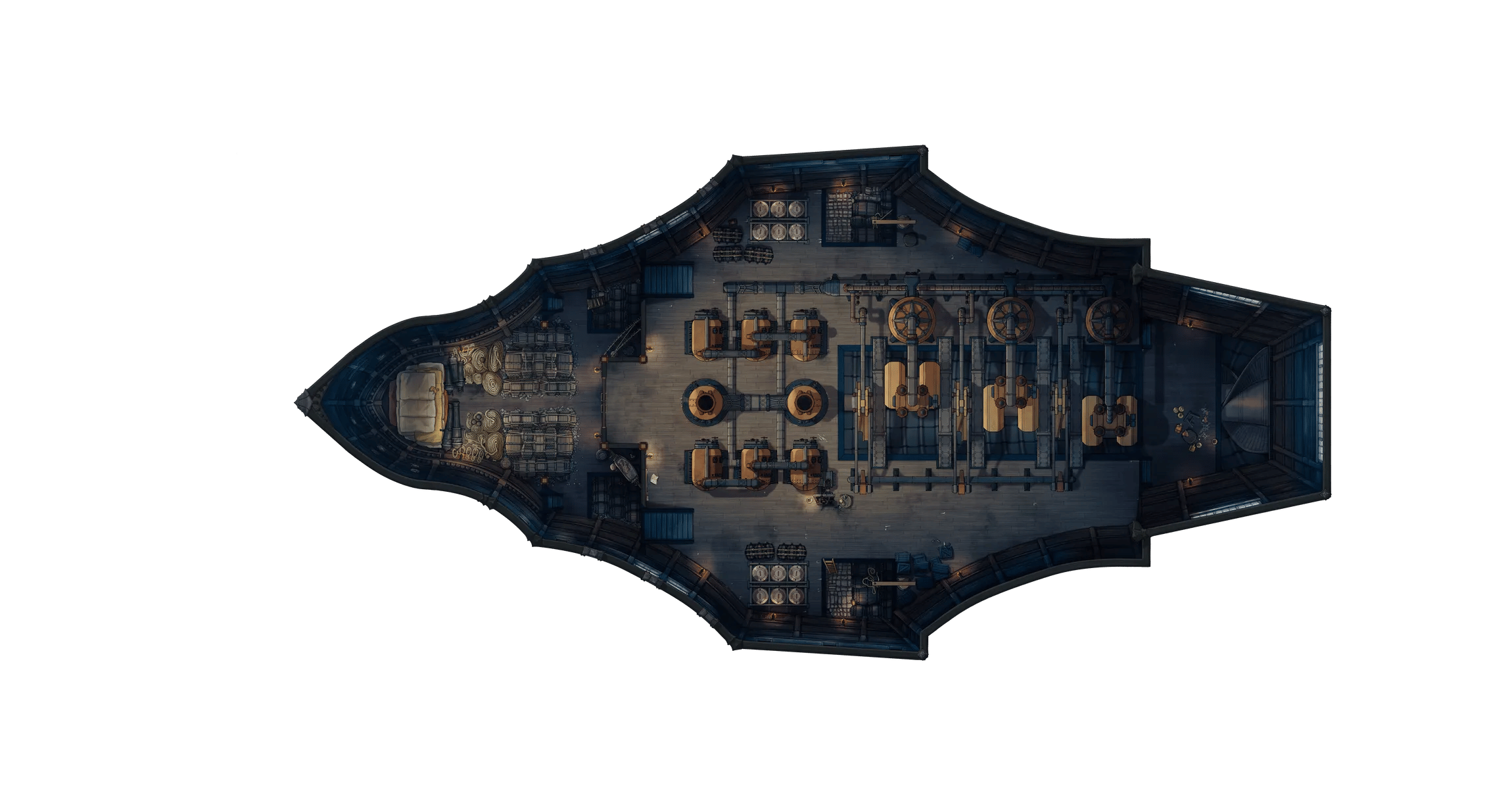 Dragon Ship - Engine Room map, Submersible variant thumbnail