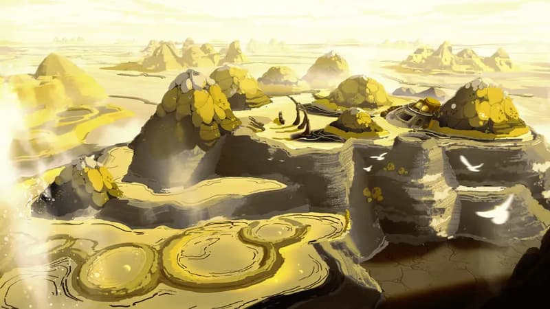 Sulphur Planet map, Acrid variant thumbnail