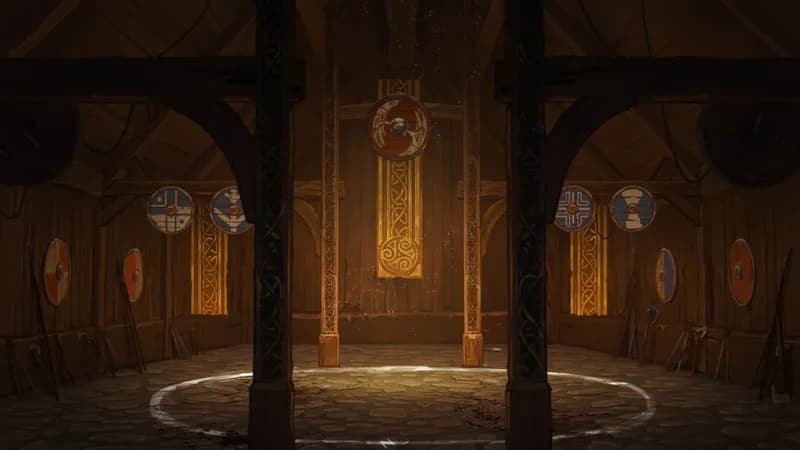 Viking Longhouse map, Training Ring variant thumbnail