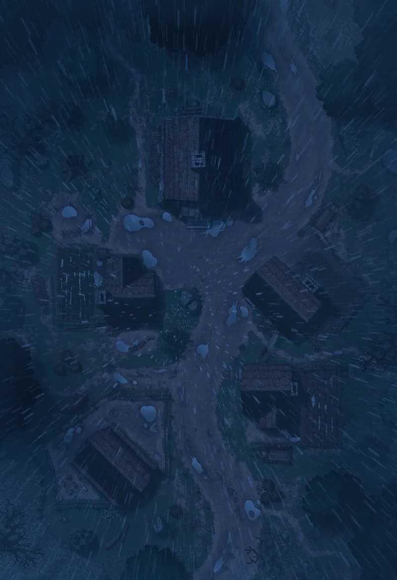 Hauthell map, 01 Rain Night variant thumbnail