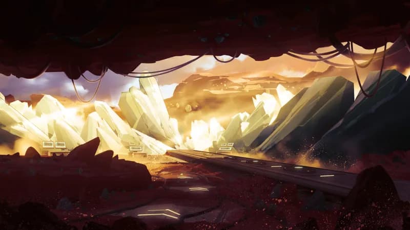Crystal Mines map, Sunset variant thumbnail