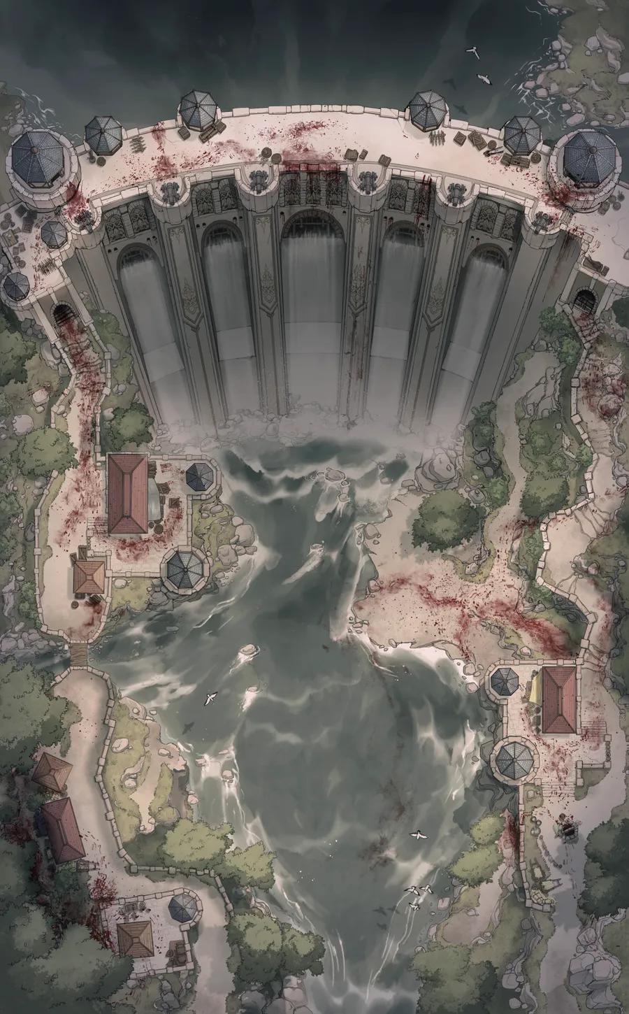 Fortified Dam map, Massacre variant thumbnail