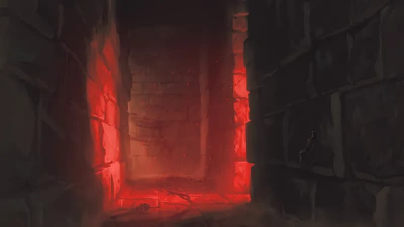 Minotaur Labyrinth map, Ominous Light variant thumbnail