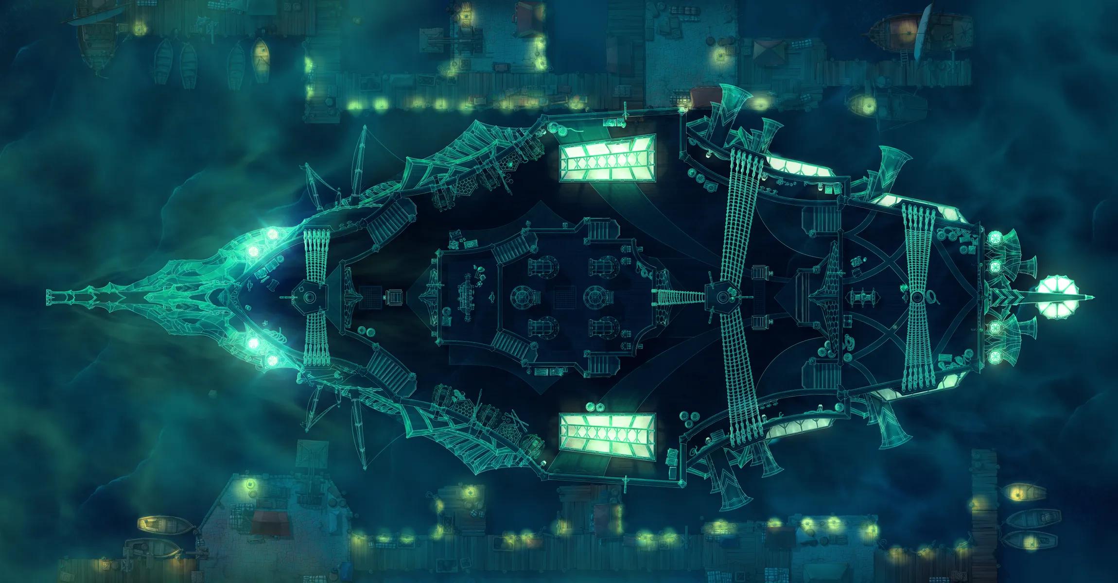 Dragon Ship Exterior map, Haunted variant thumbnail