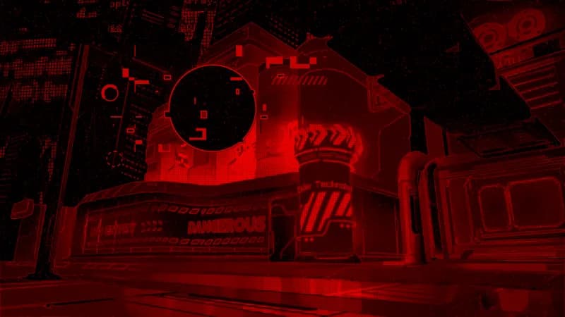 Cyberpunk City Streets map, Cyber Space Glitch variant thumbnail