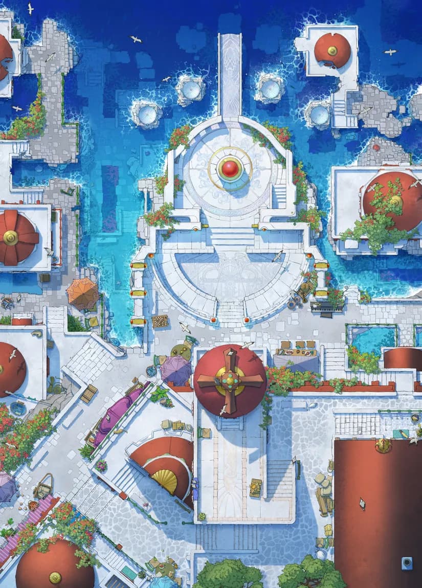 Shimmering Port map, Red variant thumbnail