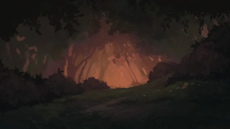 Haunted Hollow map, Trail variant thumbnail