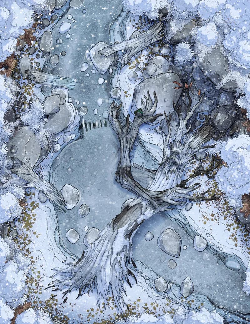 Treant Falls map, Winter variant thumbnail