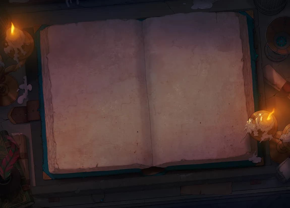 Celestial Tome map, Blank Pages Night variant thumbnail