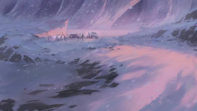 Remote Ice Village map, Campsite variant thumbnail