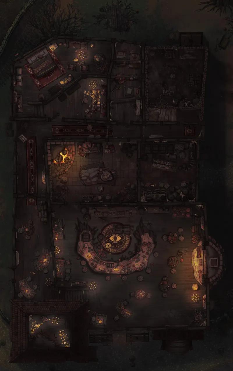 Twisted Tavern map, Sanguine variant thumbnail