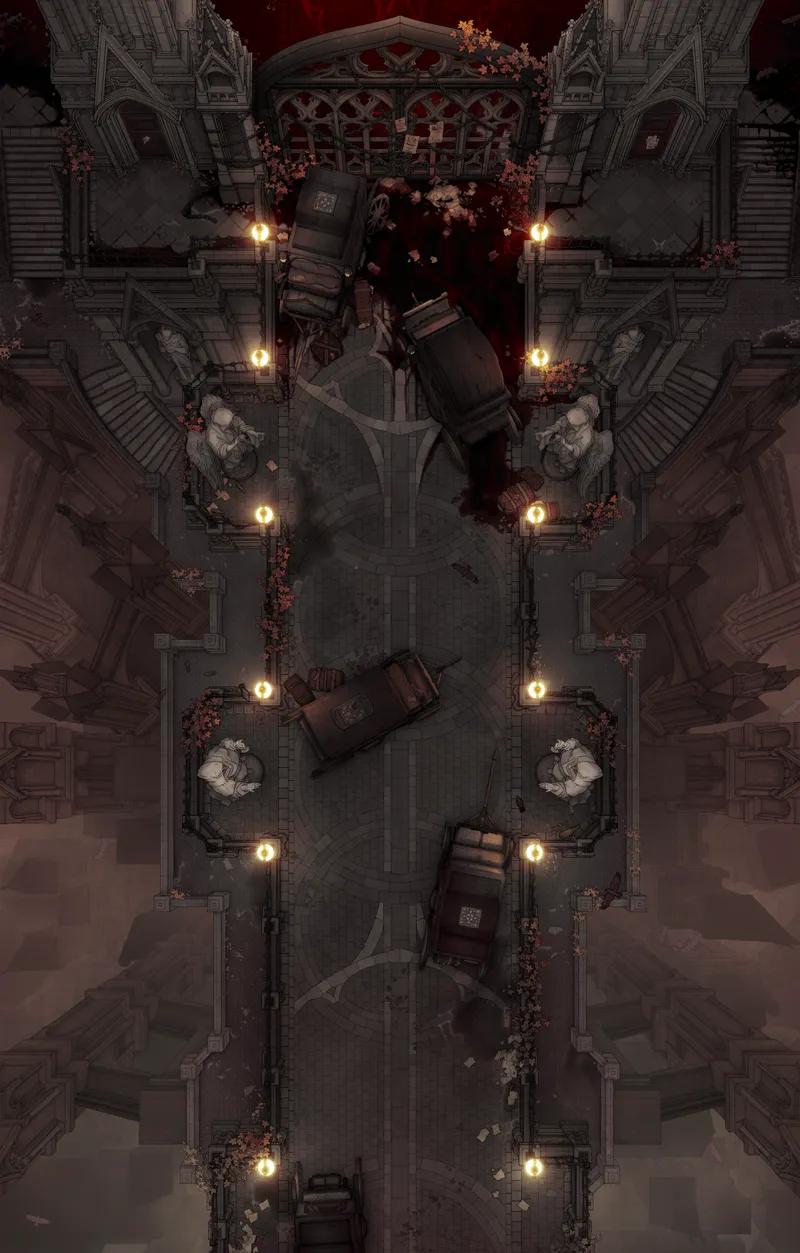 Processional Avenue map, Blood variant thumbnail