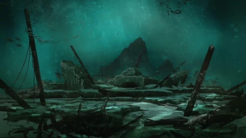 Siren's Shipwreck Shore map, Underwater variant thumbnail