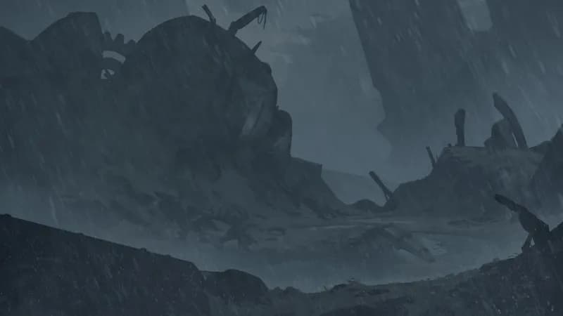 Warforged Titan Scrapyard map, Rain variant thumbnail