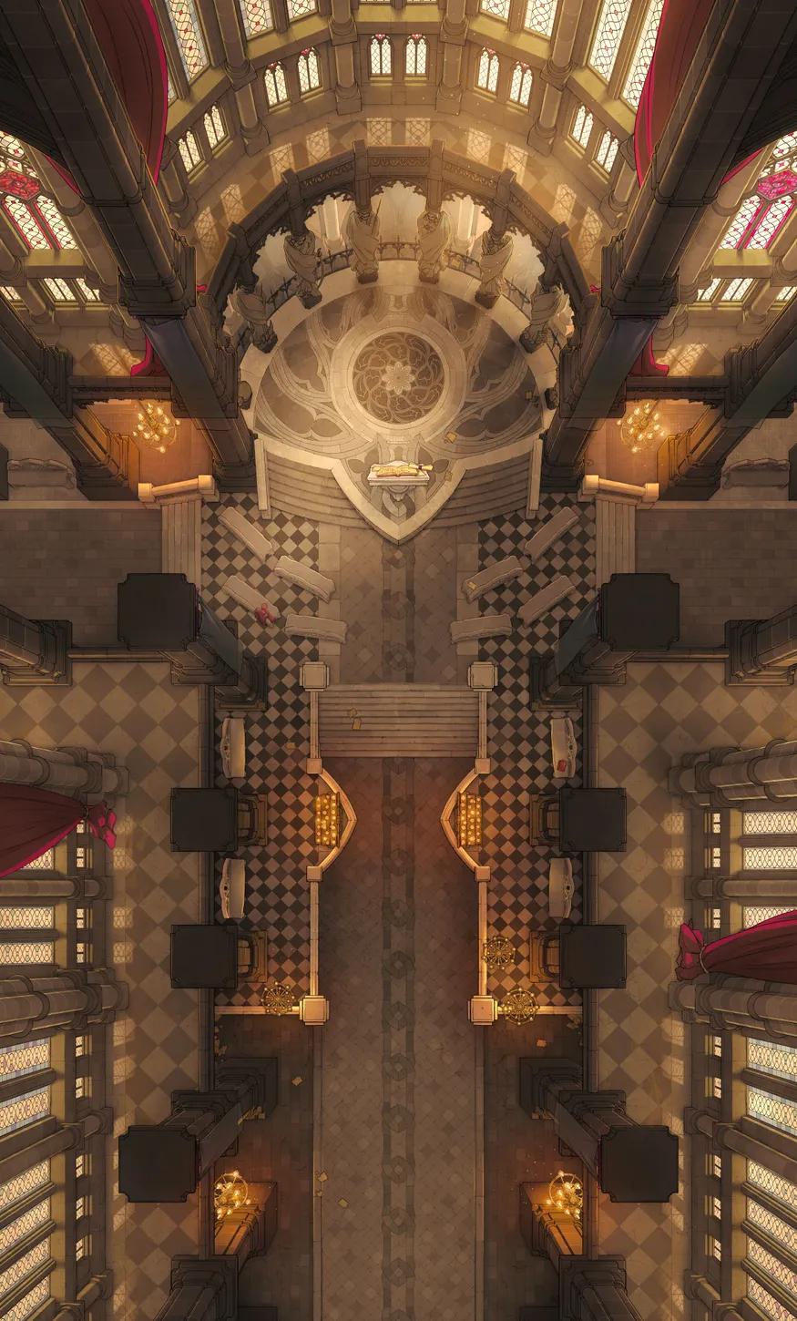 Cathedral of the Eight map, Original Day variant thumbnail