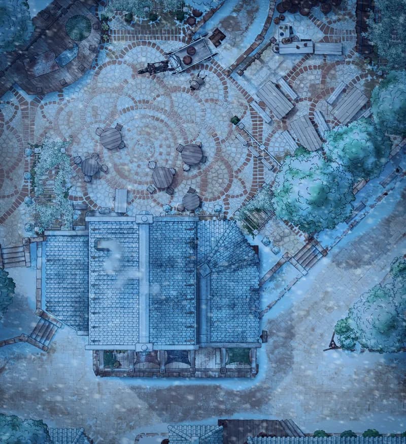 Beer Garden Tavern map, Winter variant thumbnail