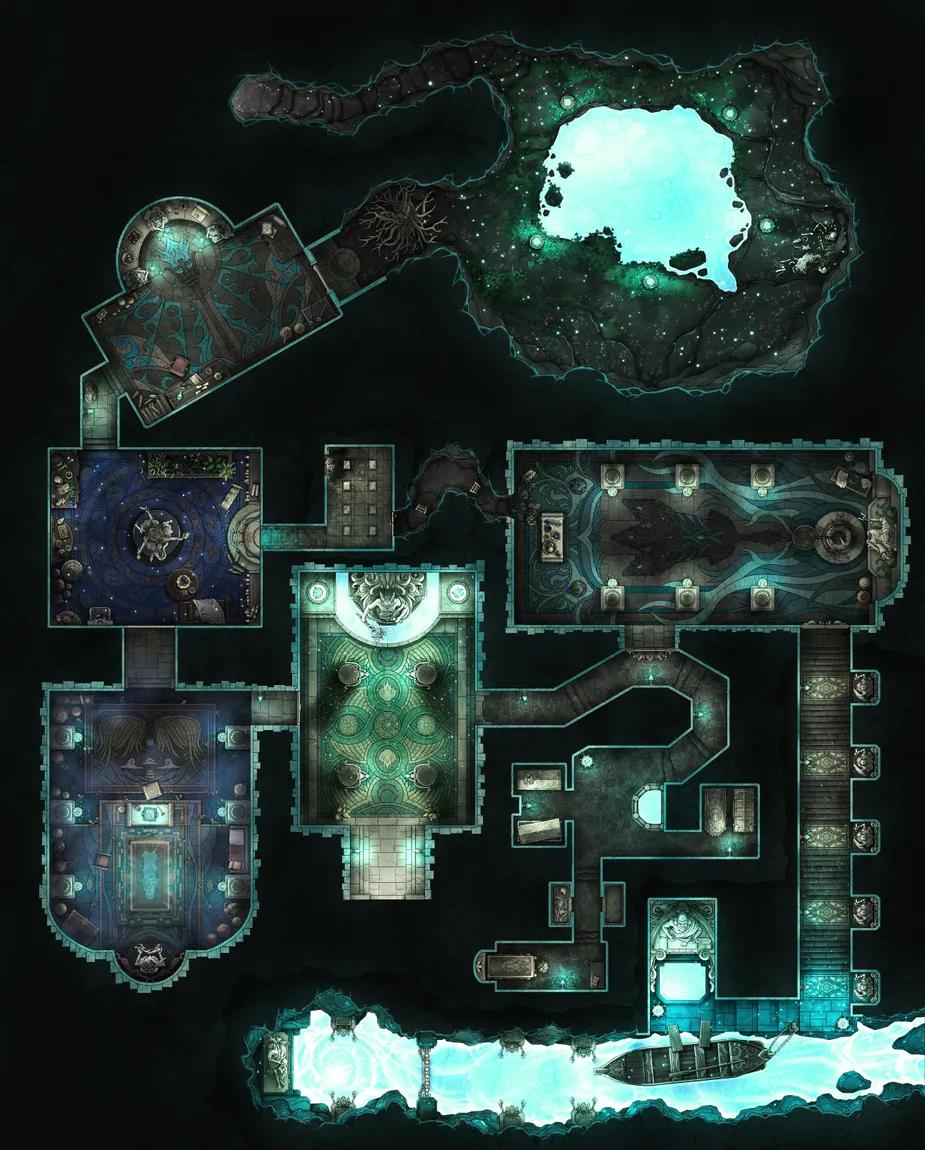 Archon's Catacombs map, Haunted variant thumbnail