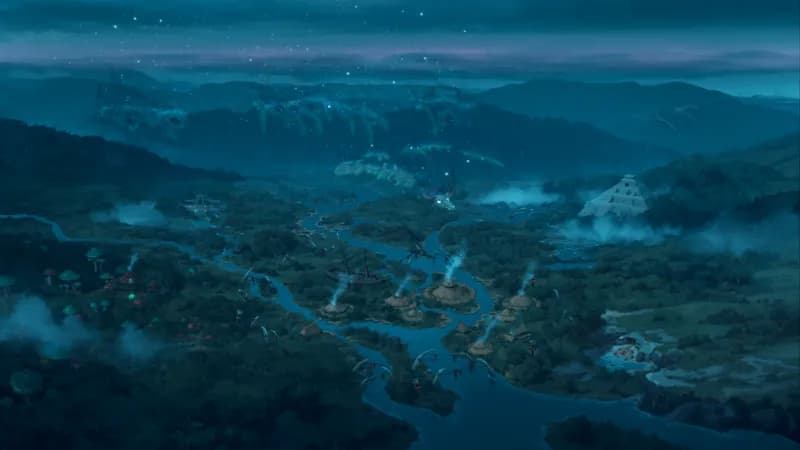 Deep Jungle map, Necromancy variant thumbnail