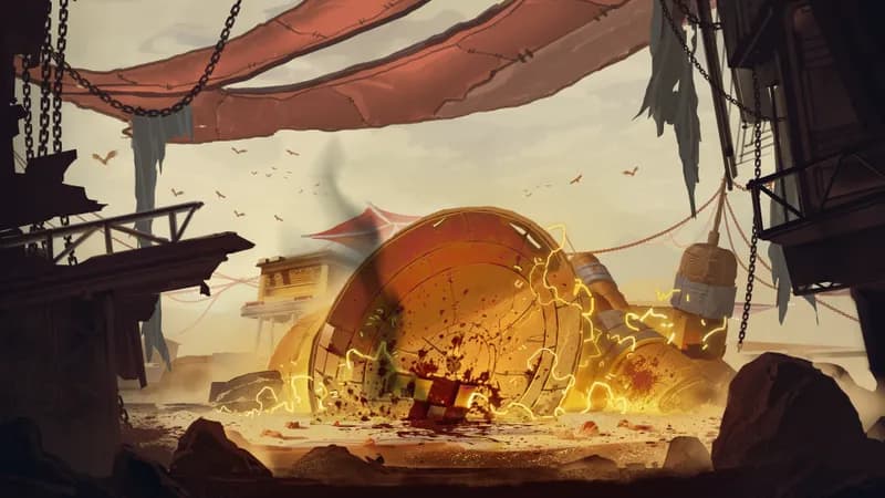 Collapsed Radio Tower map, Massacre variant thumbnail